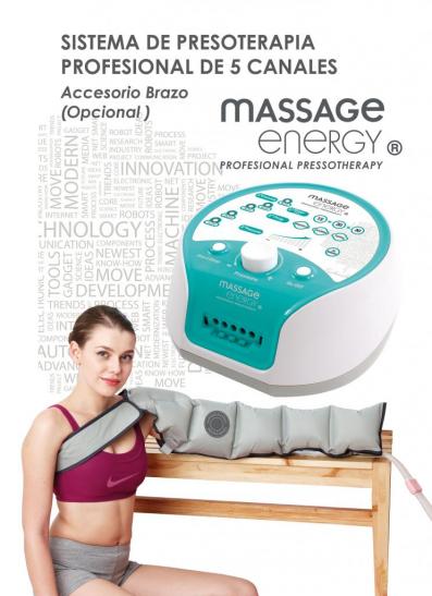 ACCESORIO BRACERA PRESOTERAPIA MASSAGE ENERGY