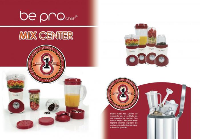 Bepro Chef Mix Center 8 in 1