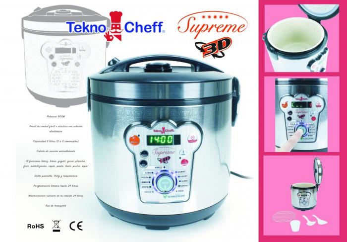 Robot de Cocina Tekno Cheff Supreme