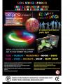 BEPRO MOTION NON-STRESS SPINNER  3 COLOURS LED DANCE PARTY LIGHT